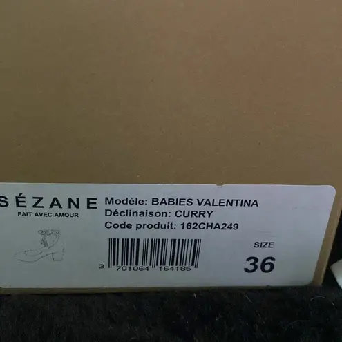 Sézane Sezane Valentina babies in curry. Size 36