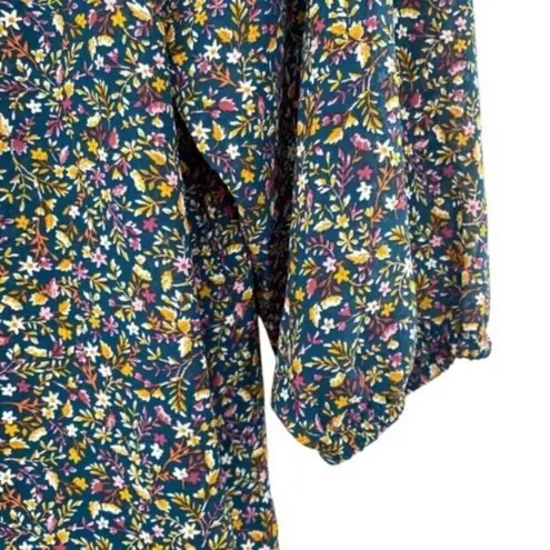 Mason & Belle Womens Peasant Blouse Boho Embroidered Floral Top