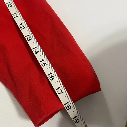 Lauren Ralph Lauren Black Label Blazer Jacket Womens Orange Cotton Blend Career Size M