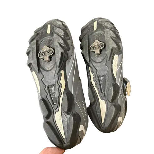 Shimano Women's Shoes Cycling Road Bike Tour Gray Cleats Sneaker Sz.42 Size 11.5