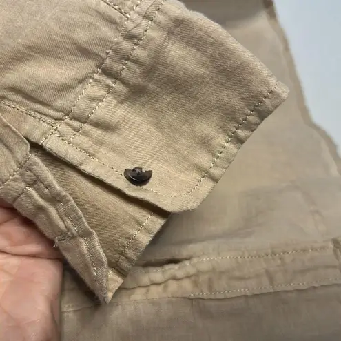 Vintage RL Denim & Supply Tan Expedition Safari Button Up Shirt Neutral Vacation