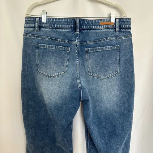 Soft Surroundings Denim Jeans Straight Leg Dark Wash Casual Womens Petite Large