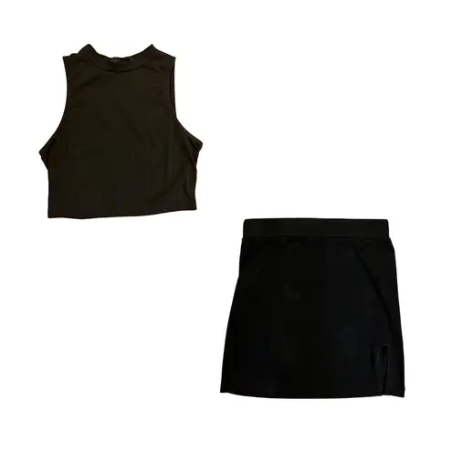 Black Two Piece Set Size XS
