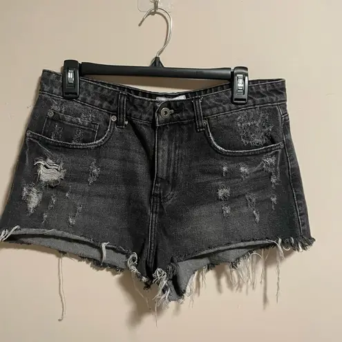 Pistola Nova Cut Off Short High Rise Distressed- Size 30
