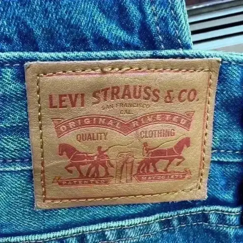 Levi's Levi’s Levi Strauss & Co Denim Jeans Overalls Tag Label Western Festival Cowboy