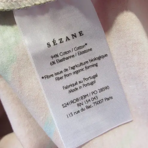 Sézane NWT Sezane x G. Kero Samantha in The Animal Orange Wrap Mini Dress S