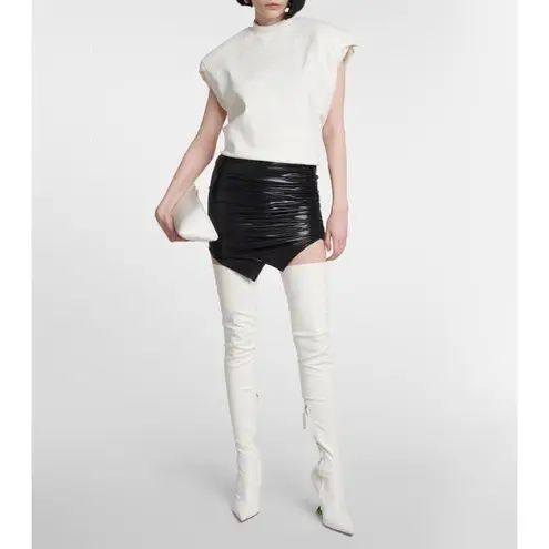 THE ATTICO Laurie Mock Neck T