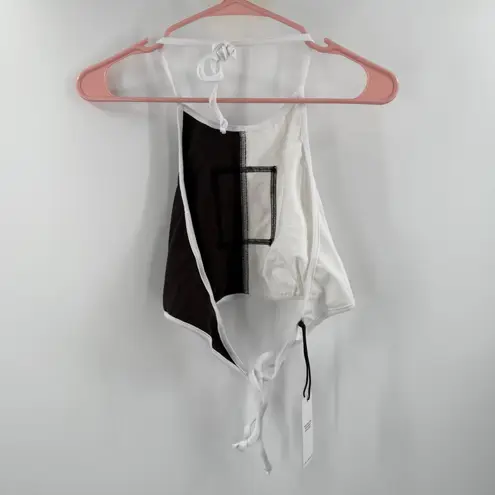 Spirit Jersey NY Halter Top SZ Small NWT Blocked New York Crop 90s Inspire Retro