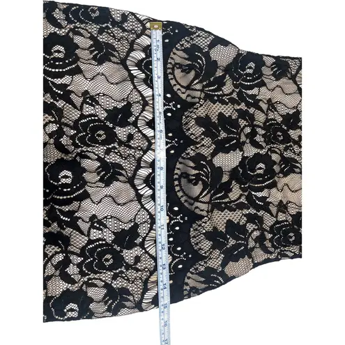 Filly Flair Lace Mini Dress Cocktail Women's Size M Sleeveless Fitted Homecoming