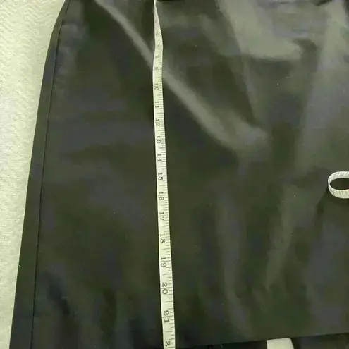Doncaster New With Tags Skirt Size 10 Black Pencil Knee Length Zip Back Slit