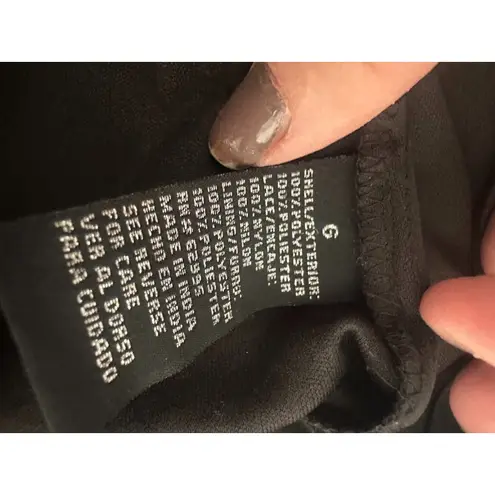 Scarlett Dark Romantic Witchy Whimsigoth Black Evening Formal Maxi Dress Size 6