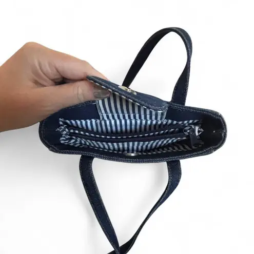 Rosetti 90'S vintage Mini Blue Jeans Denim Pocket Shoulder NY bag