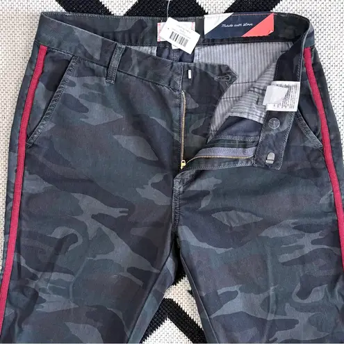 Sundry x Anthropologie Side Trim Camo Le Soleil Pants in Charcoal Size 27 - Image 12