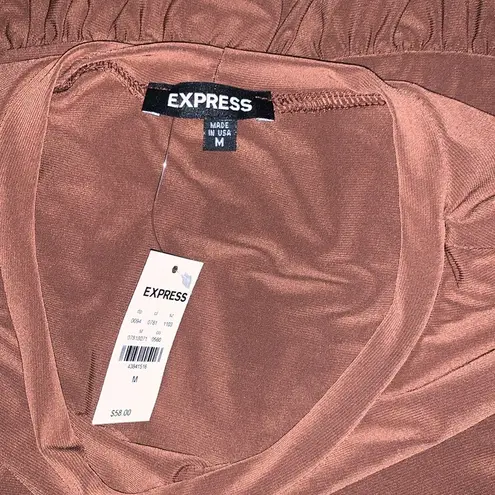 EXPRESS NWT  Size M Chocolate Midi Dress