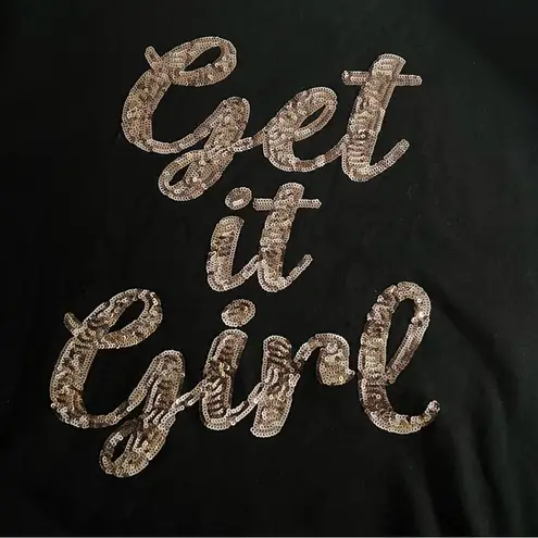 Cold Crush Women’s Crewneck Long Sleeve Gray and Gold Graphic Sweatshirt Sz L - Image 7