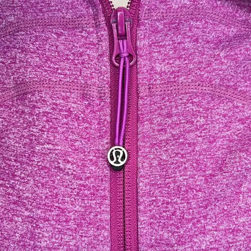 Lululemon  In Stride Jacket in Heathered Ultra Violet Pink New Size 4