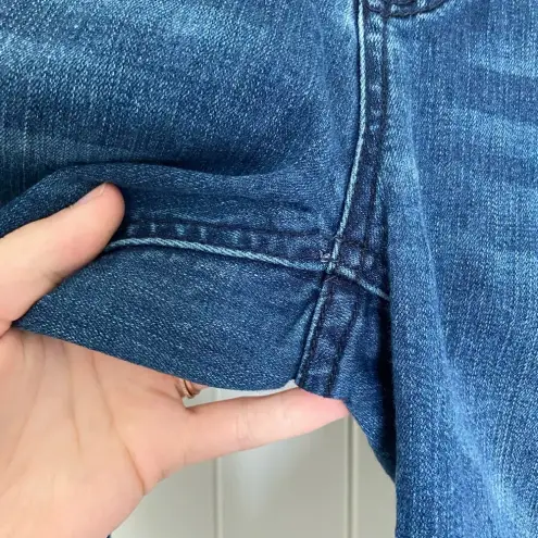 Kensie EUC | ‎ Jeans women’s effortless ankle mid rise ripped medium wash jeans