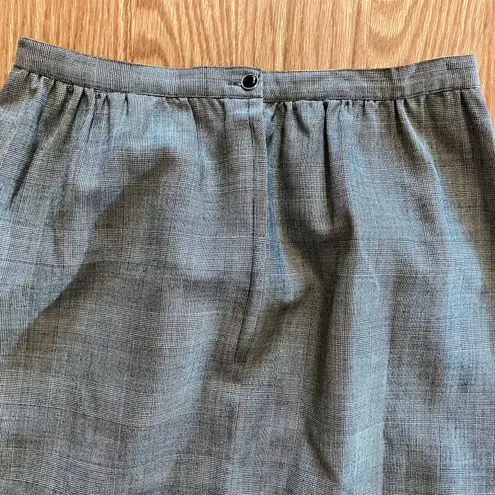 Emanuel Ungaro Parallele Gray Stripe Blazer Skirt Set Womens 6 - Image 13