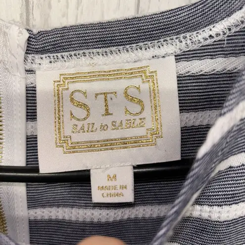 Sail To Sable Womens Size M Nautical Dress EUC