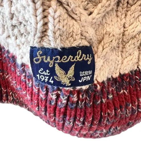 Superdry Americana Cable Knit Jumper Sweater