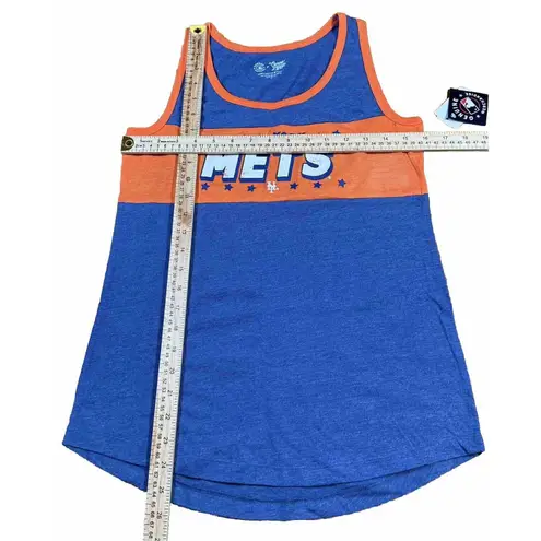 New York Mets Tank Top Shirt Womens Size S Campus Lifestyle MLB Blue