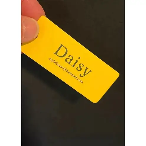 Daisy Brand Maxi Coctail Dress Women's Size 2X Black Spaghetti Strap V-Neck NEW