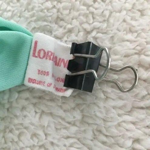 Vintage Lorraine Seafoam Green Short Sleeve Housecoat Robe