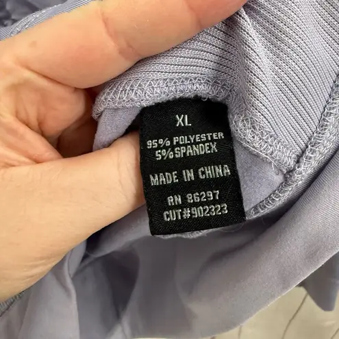 BCBG Women’s XL Purple Jeweled Y2K Zip Up Jacket Hoodie