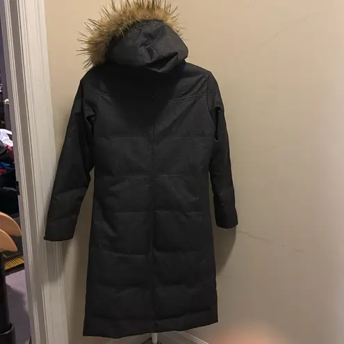 prAna Women’s Down Filed Long Winter Coat