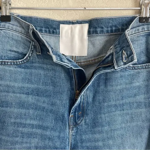 Mother Superior Denim The Hustler Ankle Fray Crashing Hard Jeans Size 31