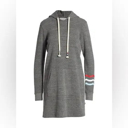 Sol Angeles Sol Flag Hoodie Dress In Heather