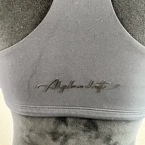 Alphalete  Pulse Surge in Black Sport Bra Size Small