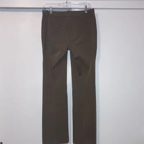 Victoria's Secret VS Body By Victoria The Christie Fit Trouser Pants Slacks Olive Brown 4