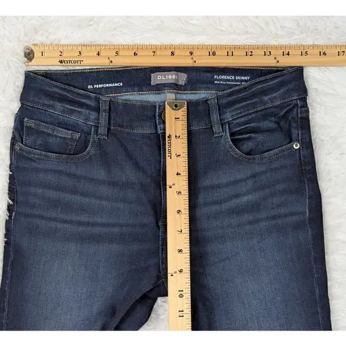 DL1961 DL Performance Florence Skinny Mid-Rise Instasculpt 30" Jeans Size 29