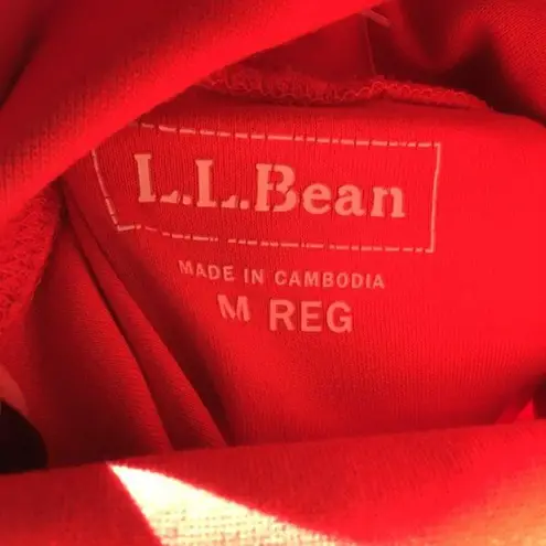 L.L.Bean  Interlock Turtleneck Long‎ Sleeve Knit Top