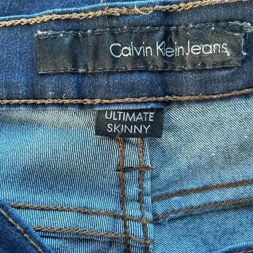 Calvin Klein Jeans  Ultimate Skinny dark blue skinny jeans