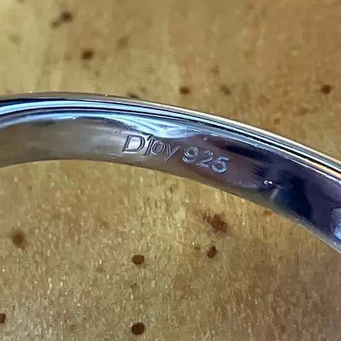 Natural Connemara Marble Sterling Silver Claddagh Ring Size 7