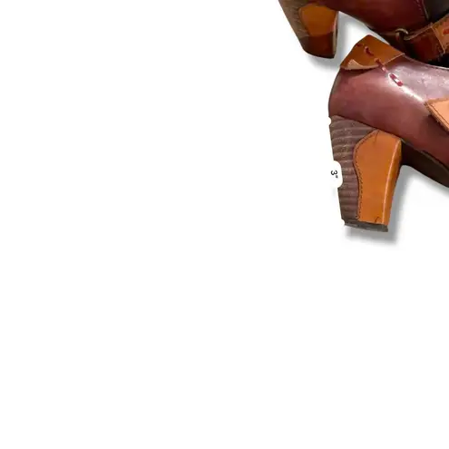 Spring Step L'Artiste Wondrous Booties Size 40 Women's Multicolor Leather Heels Brown