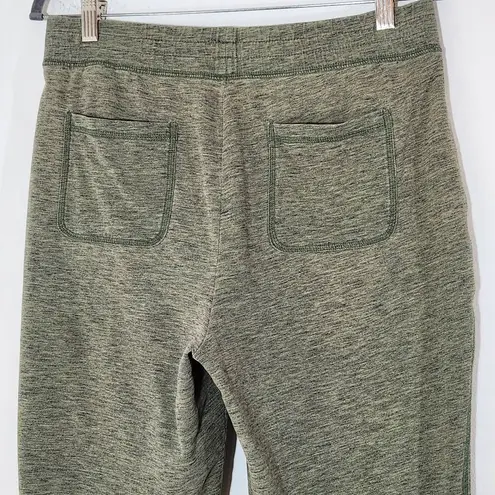 Isaac Mizrahi Live Olive Green Knit Joggers Size Medium Casual Green Joggers
