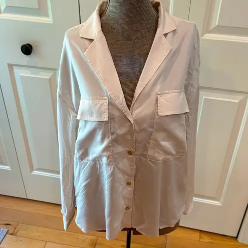 Pistola Irene Cream Button-Up relaxed fit lyocell Blouse