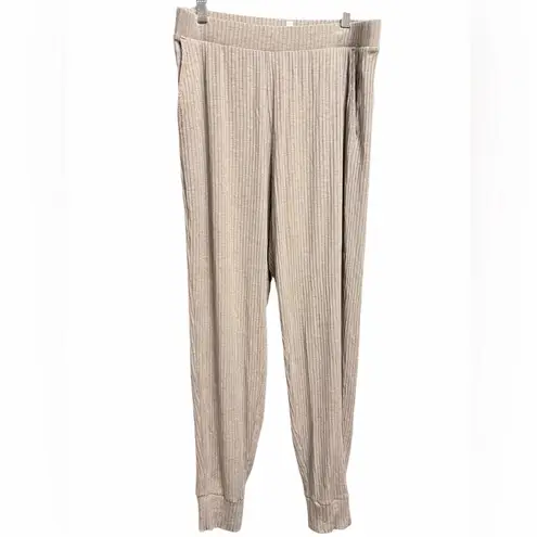 Haven Well Within Ribbed Knitwear in Brown Tan Size undefined