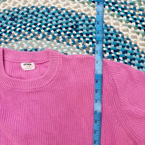 Cotton On  Pink Crop Sweater