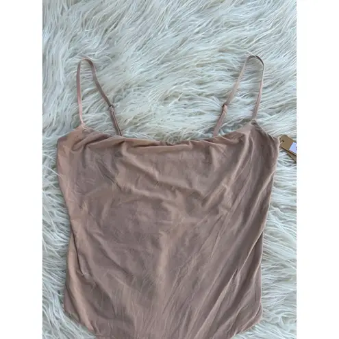 SKIMS Fits Everybody Cami Thong Bodysuit Clay Size Medium