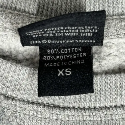 Harry Potter Shirt Womens XS Gray Ravenclaw Sweatshirt Universal Wizarding World