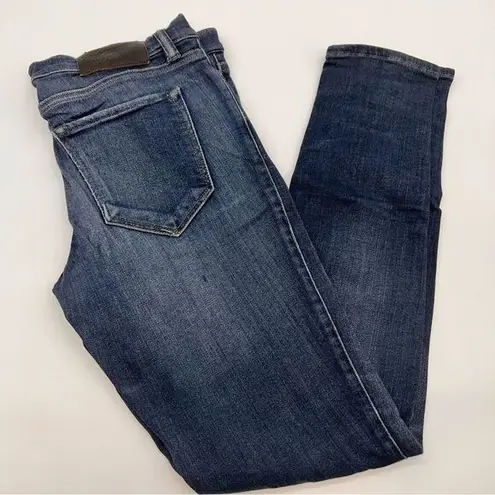 All Saints Ashby Low Rise Skinny Fit Medium Dark Wash Denim Jeans Size W28