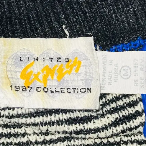 Limited Express 1987 Collection vintage sweater Medium Black