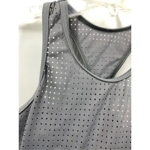 Sport bra halter style size small Gray