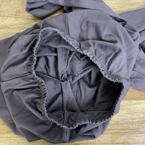 Bryn Walker Modal Wide Leg Pants Brown Pull On Stretch Womens Medium