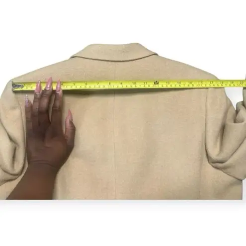 Brooks Brothers Camel Hair Blazer Women's 14 Tan Brown Office Jacket *Flawed*