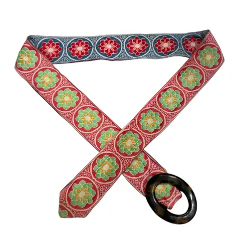 Hadley Pollet Y2K Reversible Zinnia Belt, Sz S Pink